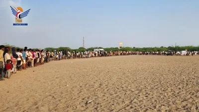 قبائل الخوخة تعلن النفير العام والجهوزية لمواجهة العدو السعودي