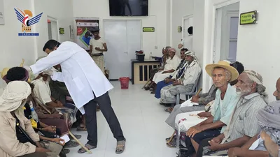 تدشين المخيم الطبي المجاني الـ 28 لطب العيون بمديرية الزهرة  