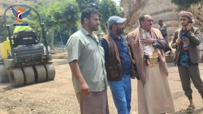 تدشين مشروع المرحلة الثانية من ترميم وسفلتة الخط الدائري الجنوبي بالمحويت