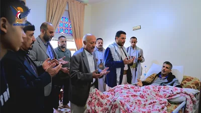 نائب وزير الشباب يطمئن على صحة المدرب الوطني الكابتن القديمي