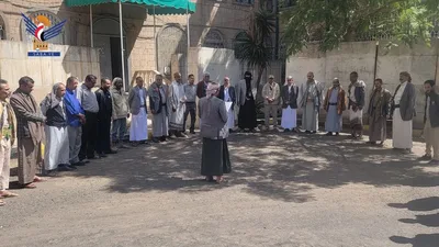 وقفة للجنة العليا للانتخابات رفضًا للعدوان والحصار