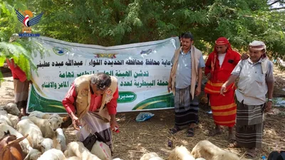 تفقد القطاع الزراعي وتنفيذ حزمة معالجات بمديريتي الخوخة وحيس بالحديدة