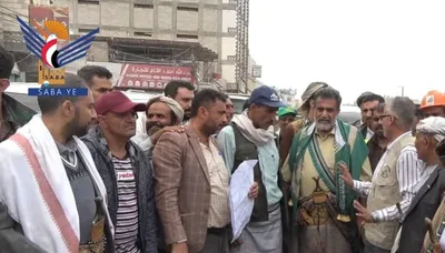   محافظ البيضاء يتفقد أعمال مشروع رصف شارع جبن بمدينة رداع