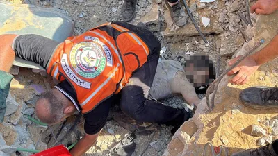 الدفاع المدني: انتشال 20 شهيدًا من تحت الأنقاض في غزة 