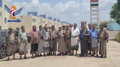 قافلة من أبناء مديرية السبعين بأمانة العاصمة دعماً للمرابطين في الساحل الغربي
