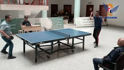 تأهل ستة لاعبين إلى ربع نهائي بطولة كرة الطاولة لموظفي وزارة الشباب