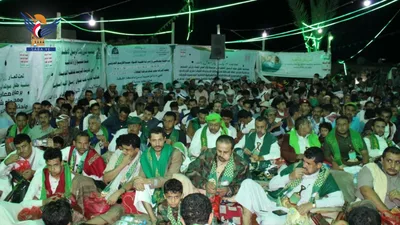 إدارة أمن مديرية برع في الحديدة تقيم أمسية بذكرى المولد النبوي الشريف