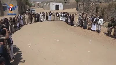وقفات حاشدة بمأرب مباركة للانتصارات واحتفاءً بثورة ٢١ سبتمبر