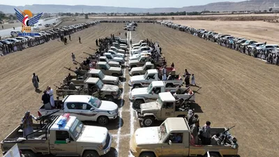 صعدة.. نكف مسلح لقبائل همدان بن زيد تأكيداً على الجاهزية لمواجهة التصعيد السعودي