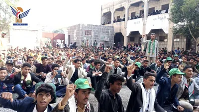   مدارس بني سعد في المحويت تحتفي بالمولد النبوي