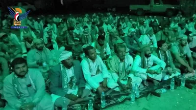 أمسية بمديرية الخلق في الجوف بذكرى المولد النبوي الشريف
