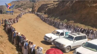 قبائل كحلان الشرف بحجة تُعلن الجهوزية لمواجهة العدو السعودي